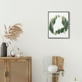 thumbnail image 2 of Stupell Industries Maine State Outline Green Forest Pine Trees Town & City Painting Black Framed Art Print Wall Art, 24 x 30, 2 of 7