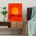 thumbnail image 5 of Clear Water Swimming Cow Canvas Print Home Study Kitchen Wall Art, 5 of 8
