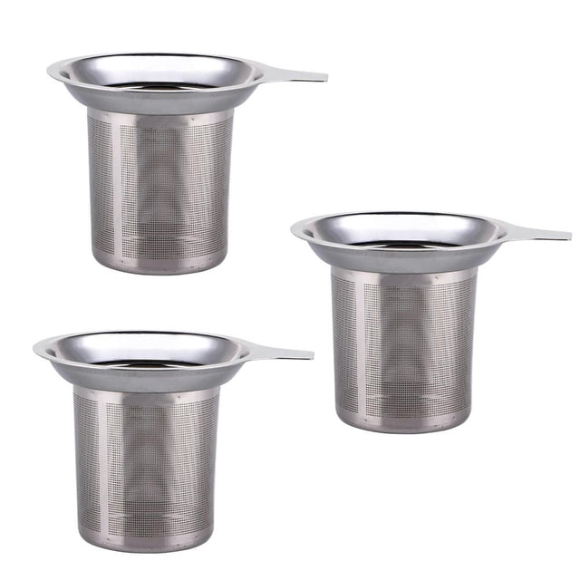 Colador De Té De Acero Inoxidable 3 Uds Filtro De Té Reutilizable Para Accesorios De Cocina Guardurnaity HA036298-00