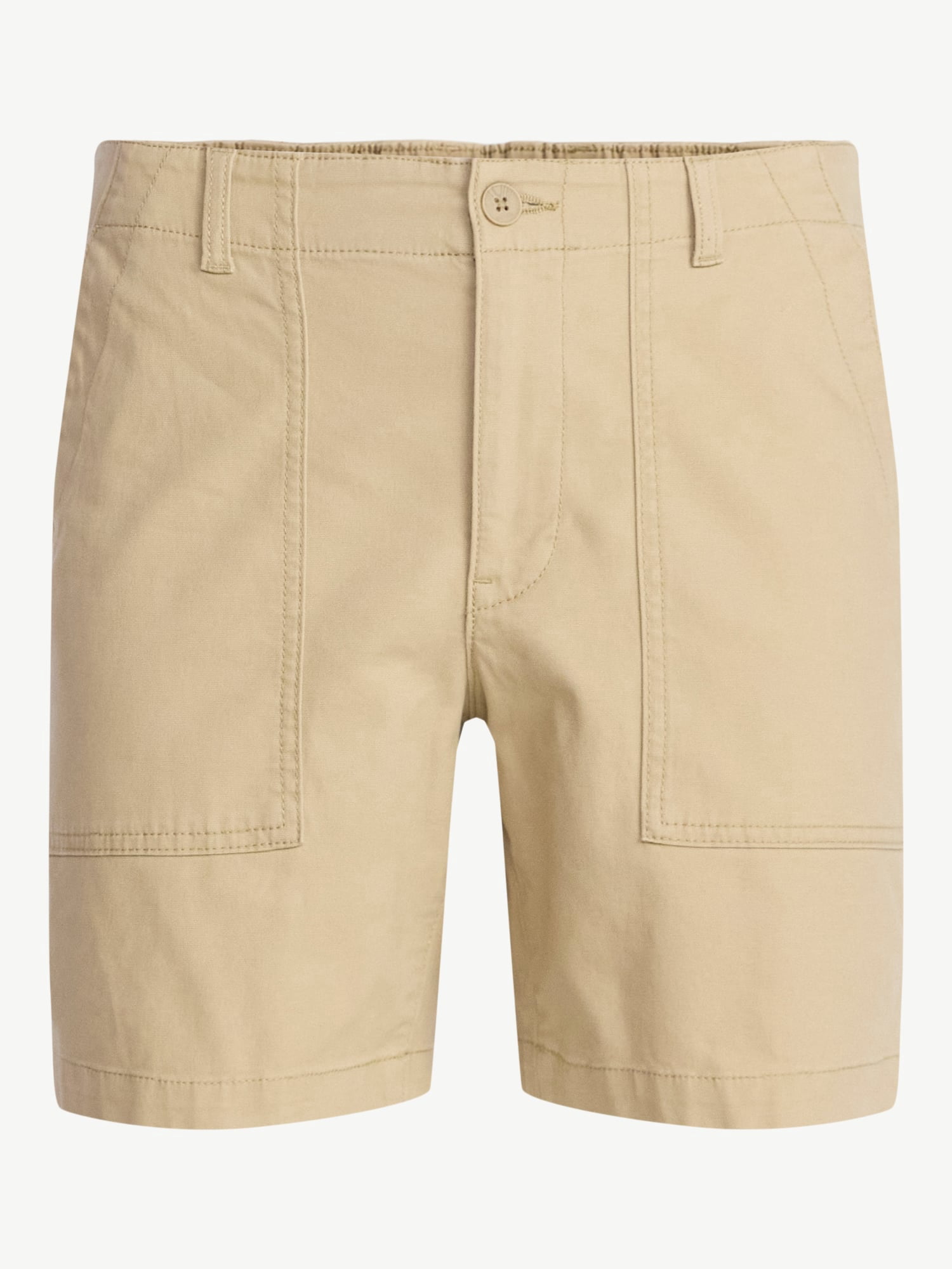 Free Assembly Men's Utility Shorts, 7" Inseam, Sizes S-3XL