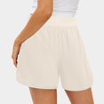 thumbnail image 3 of CHUOU Women's Thletic Shorts 2 In 1 Skirt Style Breathable Loose Fit Exposure Tennis Shorts For Running And Sports Activity, 3 of 5