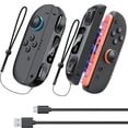 thumbnail image 1 of Mando con batería de 3700 mAh: carga rápida en 3,5 horas, pantalla LED, botones SR y SL más grandes, reproducción y carga simultáneas, compatible con el Joy-Con de Nintendo Switch 2, 1 of 8