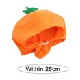 thumbnail image 6 of Pet Hat Breathable Creative Shape Super Cute Allergy Free Easy-wearing Decorative Non-woven Fabric Fruit Themed Pet Hat Sun Protection Cap Pet Supplies, 6 of 8