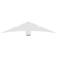 thumbnail image 4 of 72"W x 15"H x 4"D x 6"F, 5/12 Pitch, Alberta Architectural Grade PVC Gable Bracket, 4 of 8