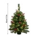 thumbnail image 3 of Luces De Rbol De Navidad, Rbol Pequeo, Mezcla De Pe, Bayas Rojas, Adorno De Escritorio, Rbol Artificial De 12 Pulgadas, Luces De Vidrio, Detalles De Bayas Rojas, Para Decoracin De, UKHBMC, 3 of 6