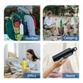 thumbnail image 5 of 500mL Water Bottles with Carabiner Portable Aluminum Water Bottle Reusable Leakproof Sports Water Jug for Outdoor Hiking Travel Gym Fitness, 5 of 8