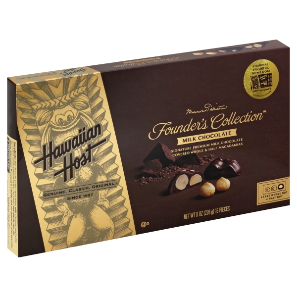 Hawaiian Host Chocolate Covered Macadamia Nuts, 8 Oz.