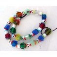 thumbnail image 4 of Hand Made Glass Lampwork People 23x25x12mm Bead Strand 107593, 4 of 5