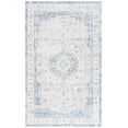 thumbnail image 2 of SAFAVIEH Arizona Alastar Medallion Polyester Area Rug, Gray/Blue, 6' x 9', 2 of 12