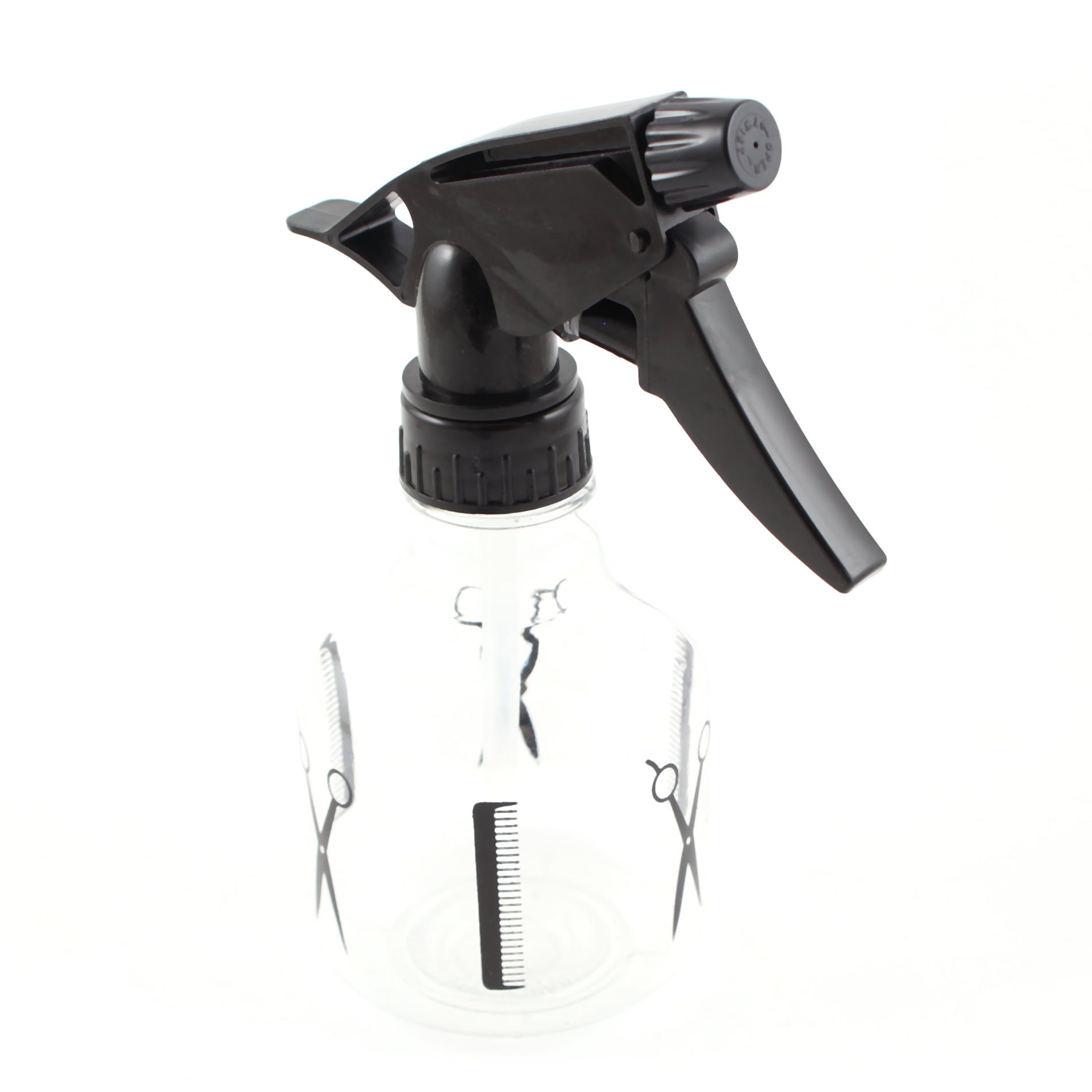 Plastic Empty Refillable Trigger Container, Clear Spray Bottle Hairdressing Water Sprayer, 250ml 8oz