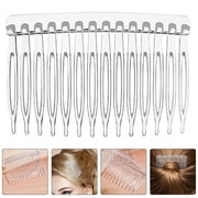 20 pcs Clear Plastic Hair Combs for Women Wedding and Bridal Use