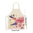 thumbnail image 3 of CIYISON Unisex Apron for Cooking &Manicure Funny Nail Polishes Theme Apron for Women Men, 3 of 19