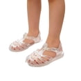 thumbnail image 7 of Abomasnow Boys and Girls Glitter Closed Toe Fisherman Sandals Adjustable Buckle Ankle Strap Waterproof Summer Water Shoes, 7 of 7