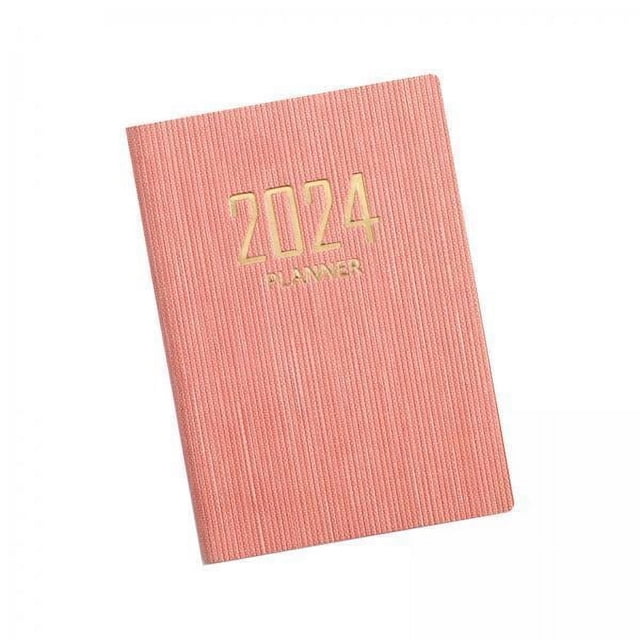 4xSchedule Notebook Planificador Mensual Cita Calendario Diario Durable Rosa