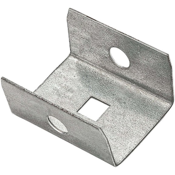 National Hardware - 51EDBC Box Rail End Cap - Galvanized