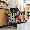 thumbnail image 6 of Cactus Large Capacity Oxford Cloth Reusable Foldable Storage Bins Easter Basket Box, 6 of 7