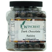 WinCrest Dark Chocolate Covered Raisins - 1.5 Lb Tub