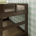 thumbnail image 5 of Max & Lily Loft Bed, Modern Farmhouse Wood Low Twin Loft Bunk Bed for Kids, Barnwood Brown, 5 of 9