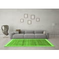 thumbnail image 3 of Ahgly Company Indoor Rectangle Abstract Green Modern Area Rugs, 8' x 10', 3 of 4