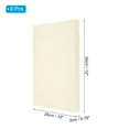 thumbnail image 2 of Uxcell 10"x12" Wood Panels Board, 8Pcs Unfinished Square Wood Canvas Wood Panel Painting Board, Wood Color, 2 of 6