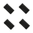 thumbnail image 4 of Worgeous 4pcs Finger Flush Pull Handle Recessed Type Furniture Wardrobe Drawer Pull Handle Flat Black Cabinet Flush Rectangle, 4 of 8