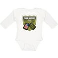 thumbnail image 3 of Inktastic Proud Military Son Boys Camo Flag Boys Long Sleeve Baby Bodysuit, 3 of 5