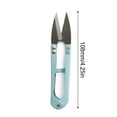 thumbnail image 4 of Qarigey Mini tijera, tijeras para coser, herramientas de corte, cortaúñas Thrum, pinzas para recortar, suministros DIY, Kits de costura, Accesorios de disfraces azul claro, 4 of 6
