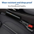 thumbnail image 5 of Elook Car Seat Gap Filler Organizer Universal Fit Car SUV Truck Console Side Plug Strip Stopping Phone Key from Falling, Pack of 2 Black (Black), 5 of 5