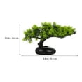thumbnail image 5 of KONTONTY Artificial Pine Tree Sushi Plate Ornament Vivid Faux Plant for Food Dish Decoration, 5 of 8
