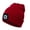 Red, variant on Unisex LED Beanie Hat, Washable Knitted Warm Headlamp Cap for Winter Outdoor and Gifts 1PC