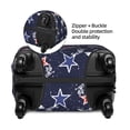 thumbnail image 2 of Naloa USA Stars Elastic Suitcase Protector, Travel Suitcase Protector Cover Fits 18-32in Suitcase(No luggage included)-Medium, 2 of 7