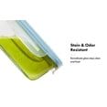 thumbnail image 3 of OXO SoftWorks Smart Seal 3.5 Cup Rectangle Glass Container - Arctic Blue, 3 of 10