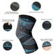 thumbnail image 3 of Rodillera de 2 piezas, rodillera elástica ajustable, rodillera de compresión deportiva, rodillera de rótula y ligamento, rodillera para osteoartritis, transpirable y unisex (XL), 3 of 5