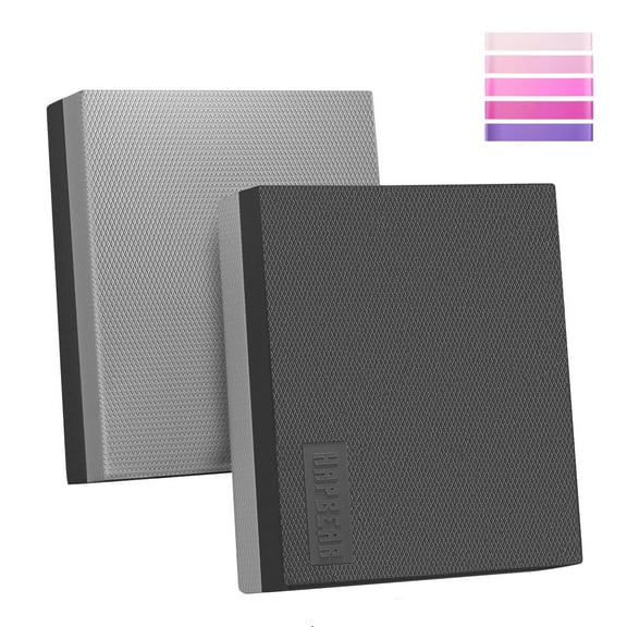 Extra Thick Balance Training Pad 38x30cm - Non-Slip Therapy Mat for Core Strength, Rehabilitation & Home Workouts - Textured Stability Cushion