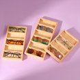 thumbnail image 4 of kurtrusly Glasses Intact Non-deformable Storage Home Storage Glasses Display 5 Slots 1Set, 4 of 6