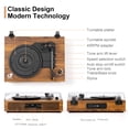 thumbnail image 3 of Tocadiscos DANFI AUDIO DF Bluetooth USB con grabación de 3 velocidades, 3 of 8