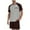 Brown, variant on Men's Pajama Set Sleepwear Lightweight Dry Short Sleeve Shirts Shorts Soft Comfy Sleep Sets