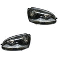 thumbnail image 1 of Par de Faros Bora 2005 A 2010 Volkswagen Fondo negro TYC ., 1 of 4