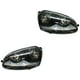 thumbnail image 1 of Par de Faros Bora 2005 A 2010 Volkswagen Fondo negro TYC ., 1 of 4