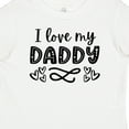 thumbnail image 4 of Inktastic I Love My Daddy with Hearts Boys or Girls Baby T-Shirt, 4 of 5