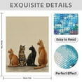 thumbnail image 3 of Diamond Art Kits for Adults - 5d Cats Sitting Together Calmly Diamond Painting for Adults, Diamond Art for Adults Beginners, Diamond Painting Kits for Adults for Home Wall Decor, 3 of 7