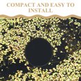 thumbnail image 3 of OFFIGAM 15Pcs Aquarium Floating Plant Rings Black Floating Design for Dividing and Protecting Aquatic Plants, 3 of 8