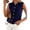 Dark Sea Blue, variant on Sweater Vest Women Casual Crewneck Loose Button Down Knit Sleeveless Cardigan Spring Clothes Summer Vest Tops