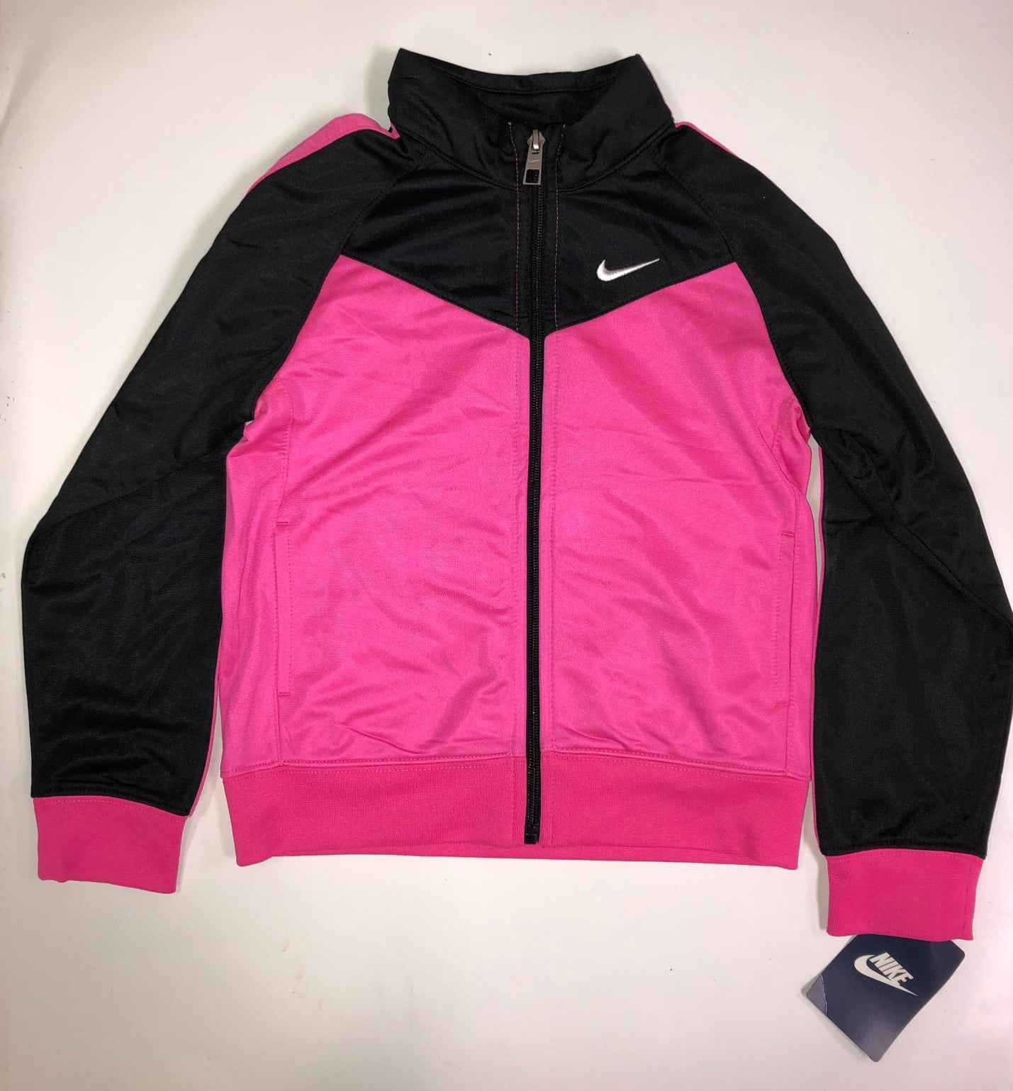 Nike Girls 2-Piece Track Warm-Up Suit (6X, Black) - Retail Price $56 ...