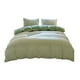 thumbnail image 2 of Juego de Cama de 4 Piezas | Funda Nórdica, Sábana Bajera y Fundas de Almohada de Poliéster Suave | Tamaño Queen/Full (180X220Cm) | Color Liso | Ideal para Dormitorios Estudiantiles, 2 of 6