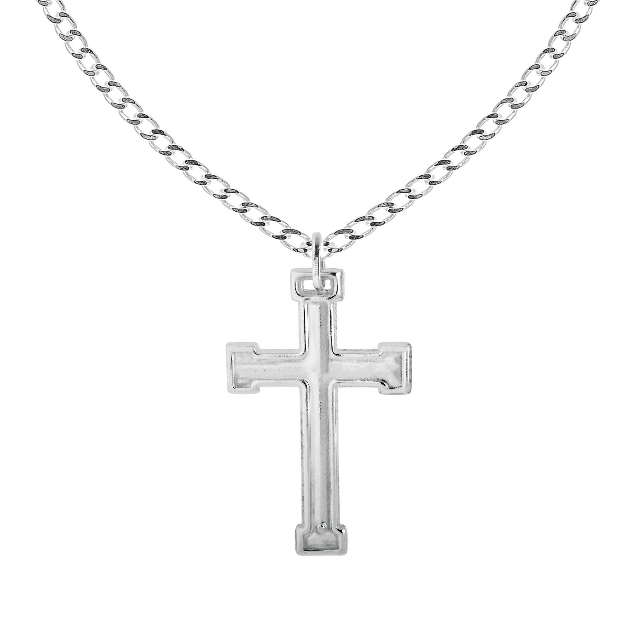 Walmart cross necklace mens Clearance
