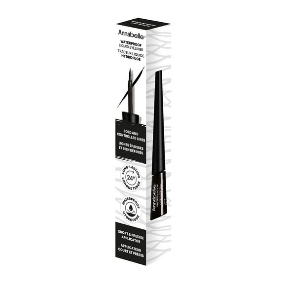 Annabelle Waterproof Liquid Eyeliner, Black Out