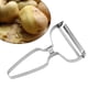 thumbnail image 4 of de verdur cocina de material acero inoxidable resistente a oxidación, giratorio de verduras, , fruta, herramienta para per, perfecl pelador de verduras, 4 of 8
