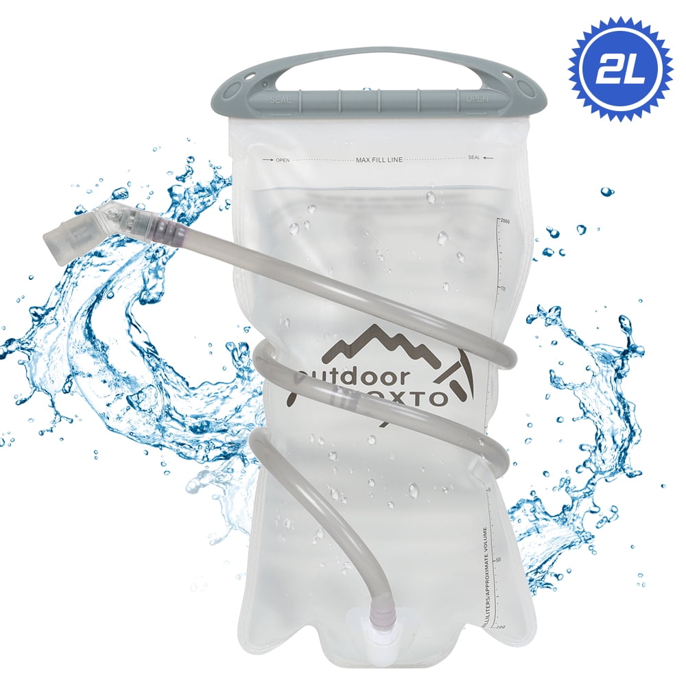 Réservoir d'eau de vessie d'hydratation 2L sans sac à de stockage