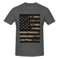 thumbnail image 4 of Bingfone American Flag With Desert Camouflage Men'S Loose Fit Short-Sleeve Pocket T-Shirt, 4 of 7